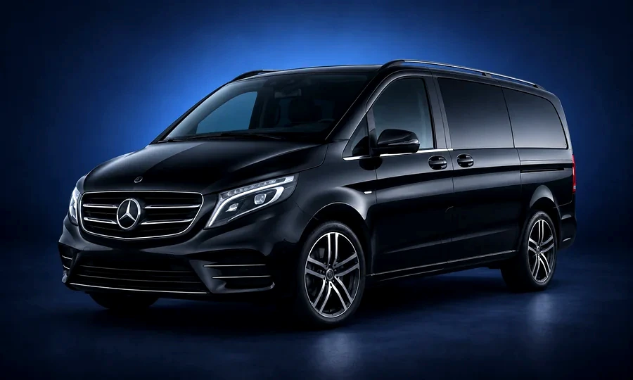 Mercedes Classe V Extra Long Van avec chauffeur privé