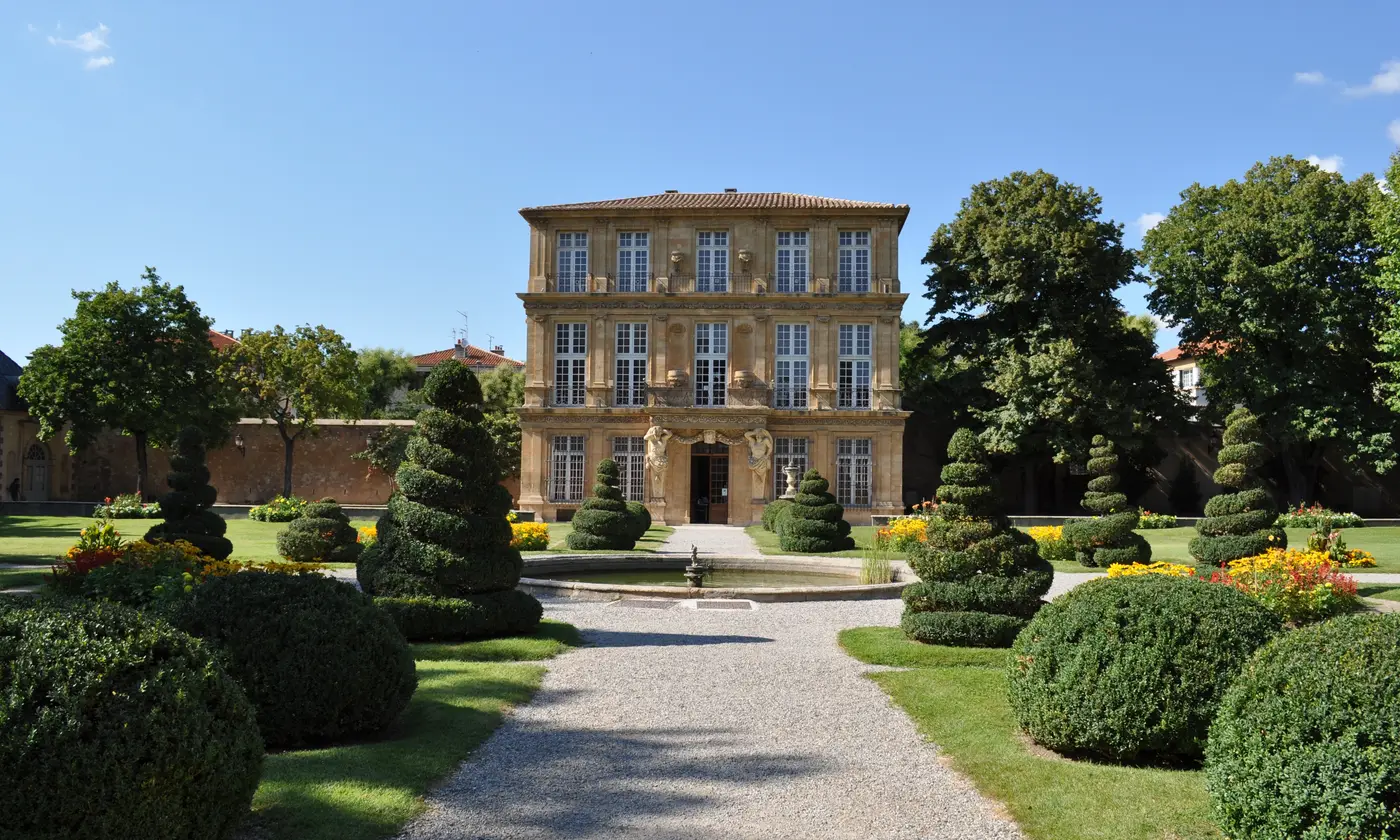 Le pavillon de Vendôme et son jardin à la française, Aix-en-Provence